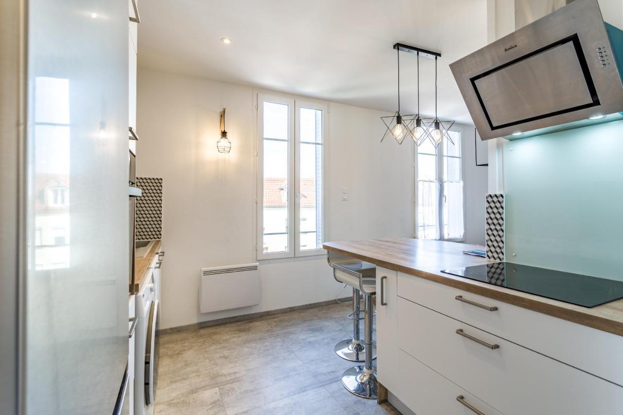 Appartement Le Preize - Centre ville - Garage privé Troyes Esterno foto